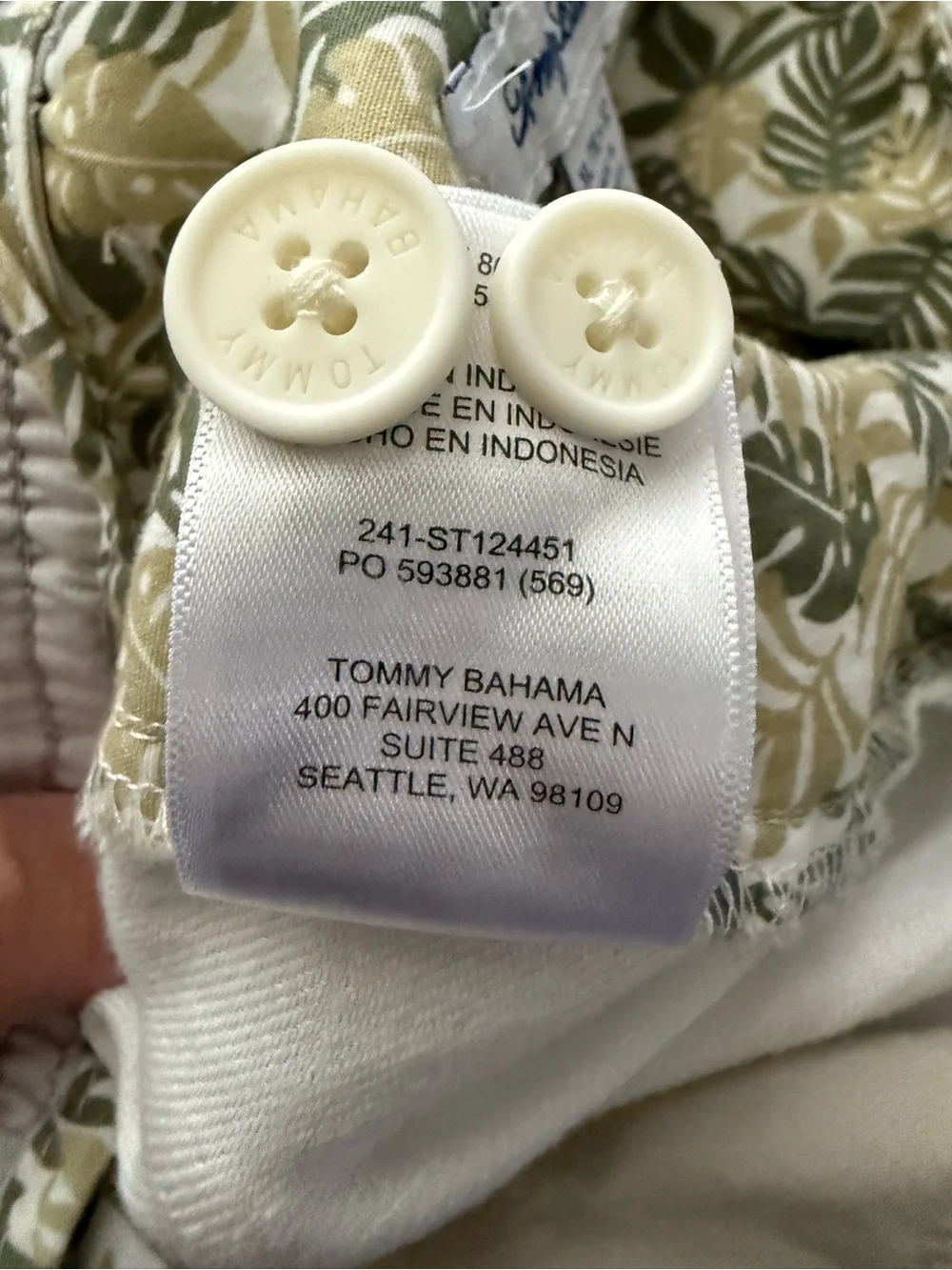 Tommy Bahama Men’s White Drawstring Linen-Blend Casual Pants Resort Beach 36x32